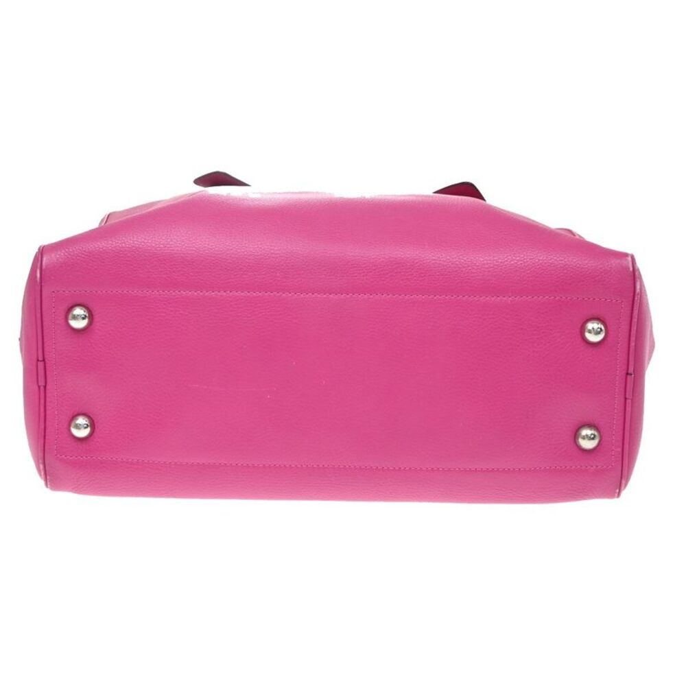 Loewe Heritage Boston Leather Pink Leather Handbag - Picture 10 of 14